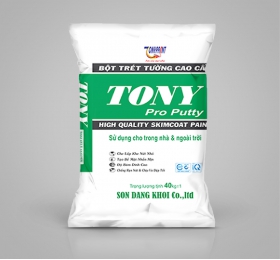 BỘT TRÉT TƯỜNG CAO CẤP TONY PRO PUTTY