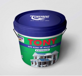 SƠN NGOẠI THẤT KINH TẾ TONY EXTERIOR 18L